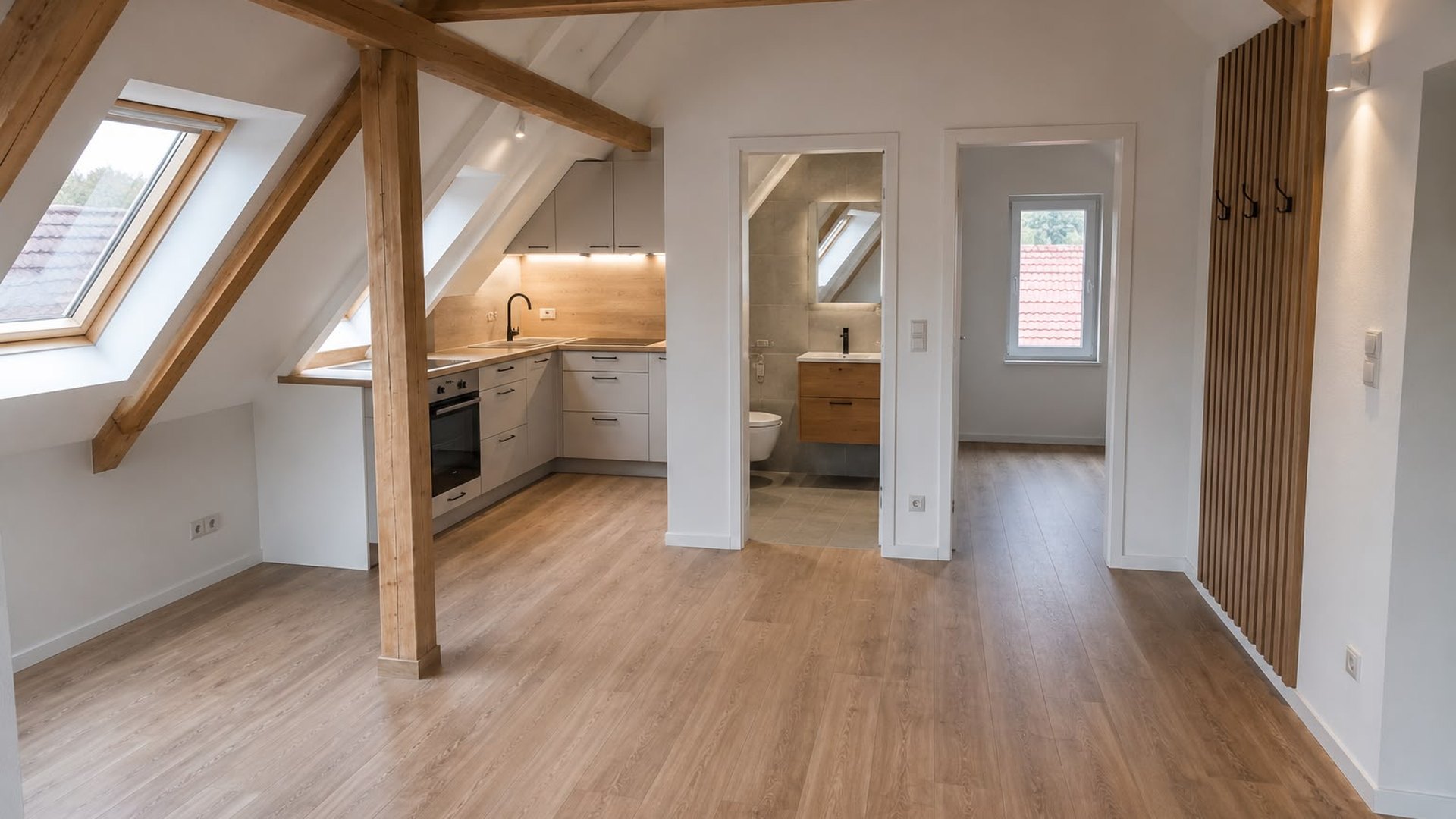 Ausgebaute Dachwohnung von TOLOMEO